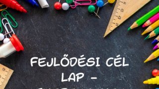 Fejlődési Cél Lap – Gyerekeknek
